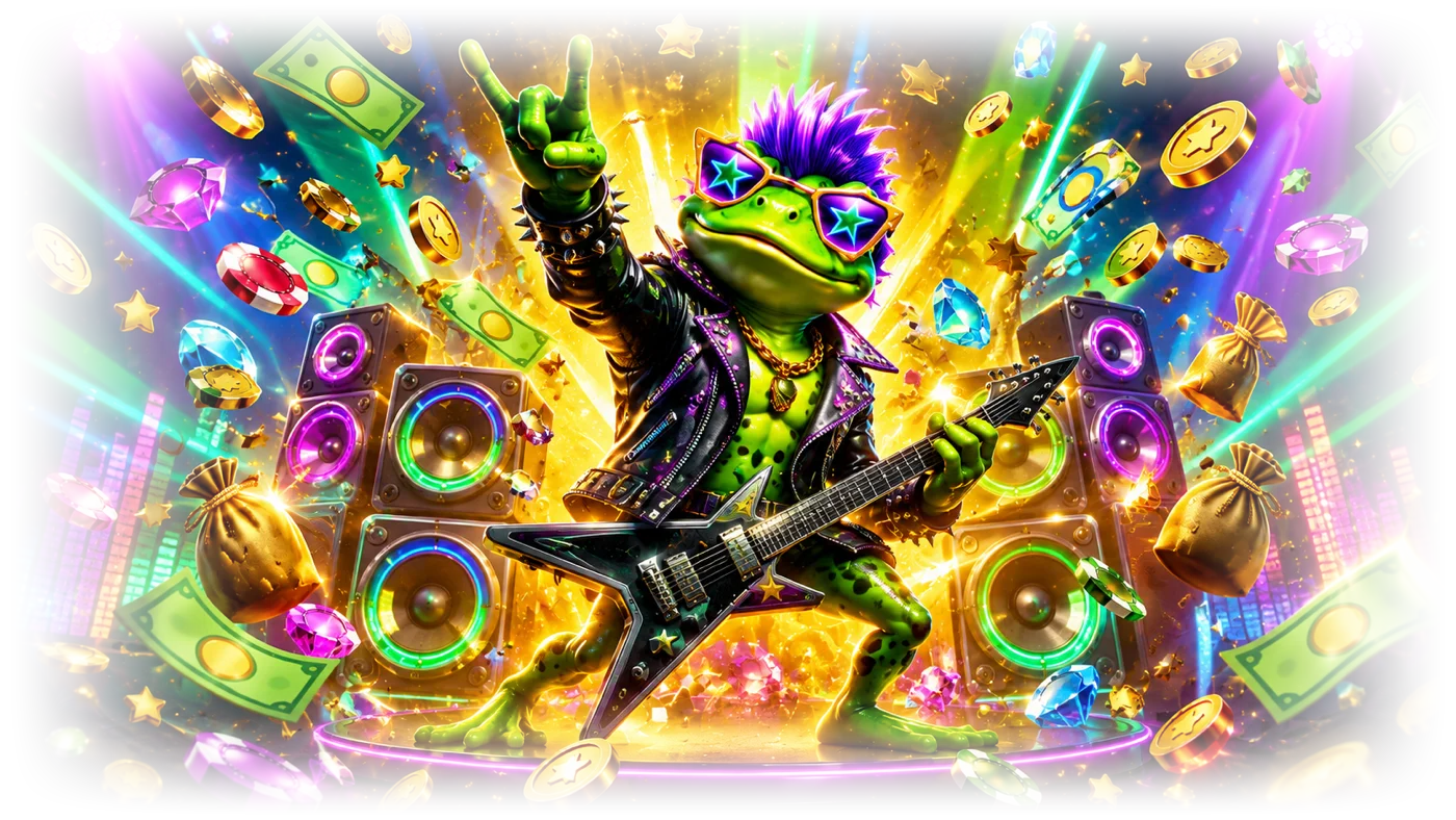 Elvis Frog TRUEWAYS slot